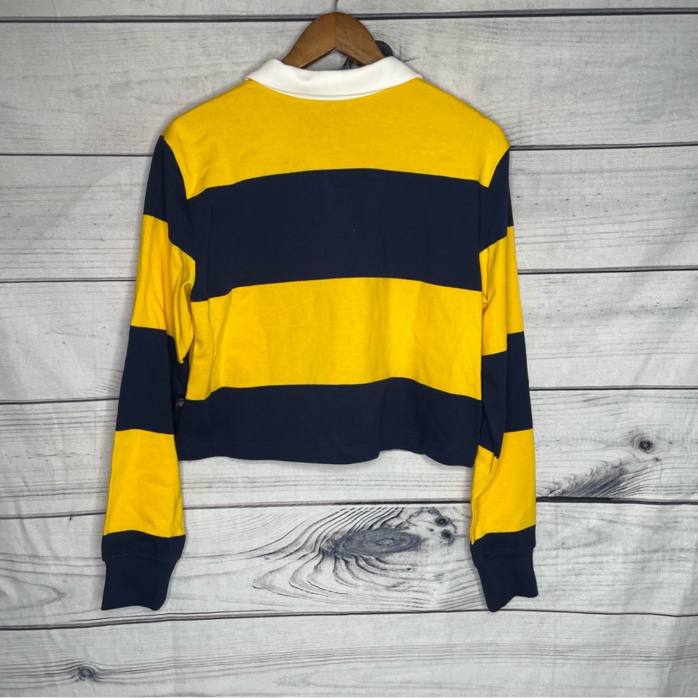 Rowing Blazers X Target cropped Rugby shirt L - Picture 6 of 9